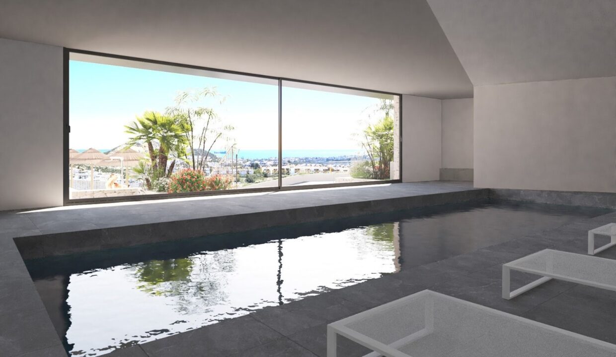 Heated indoor swimming pool Apt.