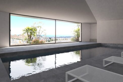 Heated indoor swimming pool Apt.